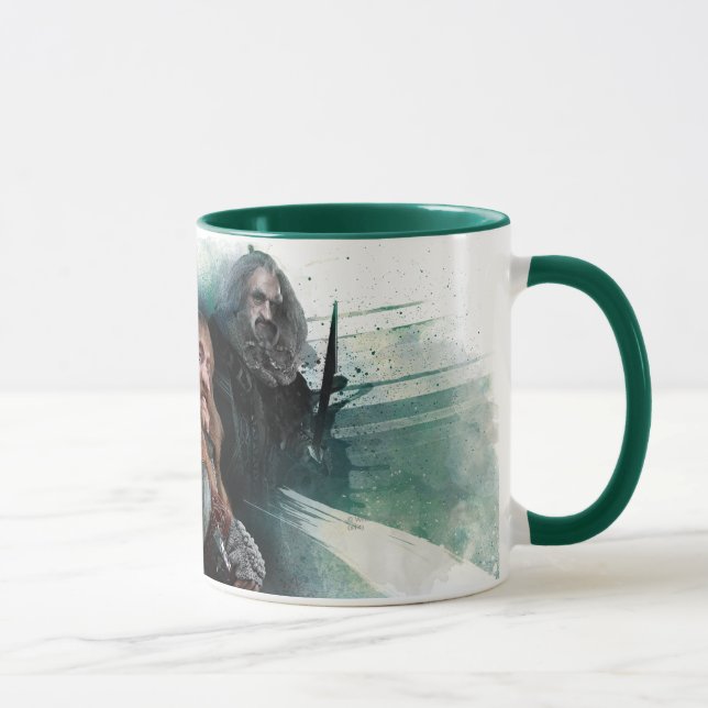 Dori, Bombur und Oin Graphic Tasse (Rechts)