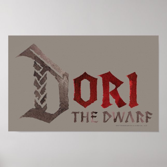 Dori Name Poster (Vorne)