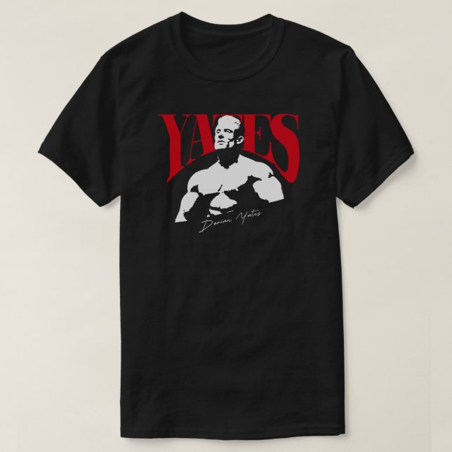 Dorian Yates – Schatten-Ästhetik T-Shirt (Design vorne)