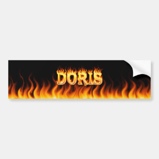 Doris-Autoaufkleber-Design Autoaufkleber