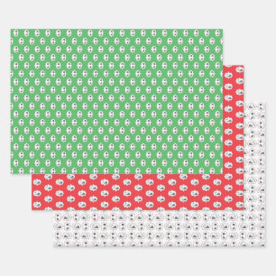 Doris die Hunde-Weihnachtsverpackung Geschenkpapier Set