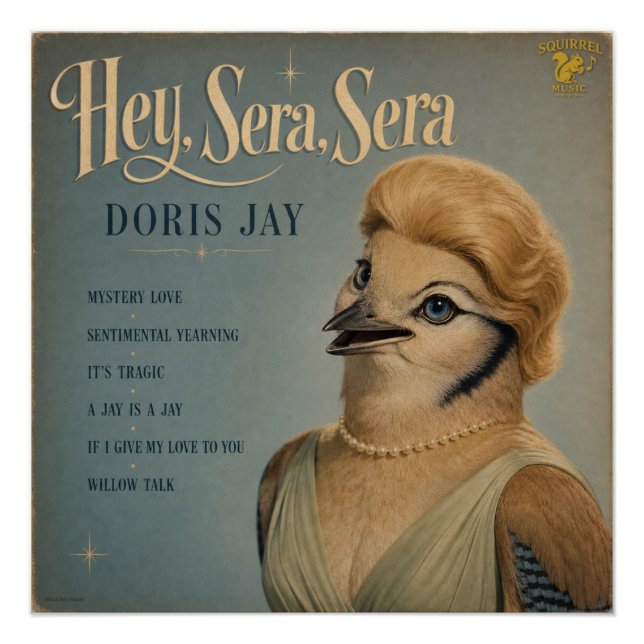 Doris Jay Album: eine Parodie Poster (Vorderseite)
