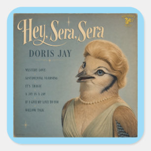 Doris Jay Album: eine Parodie Quadratischer Aufkleber