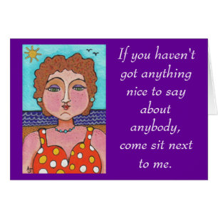 DORIS - Si vous n'avez rien gentil… - carte