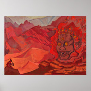 Dorje, The Daring One, 1925 von Nicholas Roerich Poster