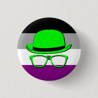 Dork Night Ace Pride Knopf Button