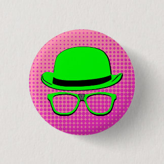 Dork Night Trivia Retro-Geek-Button Button