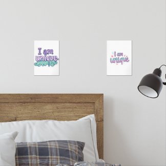 Dorm Room Decke: Ermächtigung Zitat Poster Bilderwand Sets