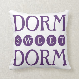 Dorm Room Decor Pillow Dorm Sweet Dorm Kissen