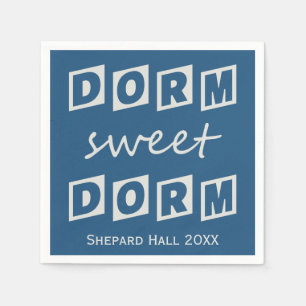 "Dorm Sweet Dorm"-Party-Papierservietten Serviette