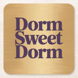 Dorm Sweet Dorm Untersetzer Set