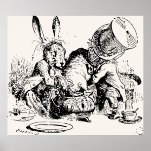 Dormaus im Teekessel Mad Tea Party Poster