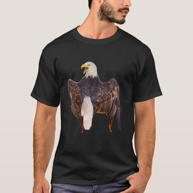 Dornadler, der hinter der Natur schreit T-Shirt (Vorderseite)