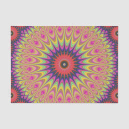 Dornen-Mandala Seidenpapier