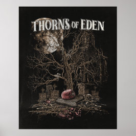 Dornen von Eden - Gothic Streetwear Design Poster