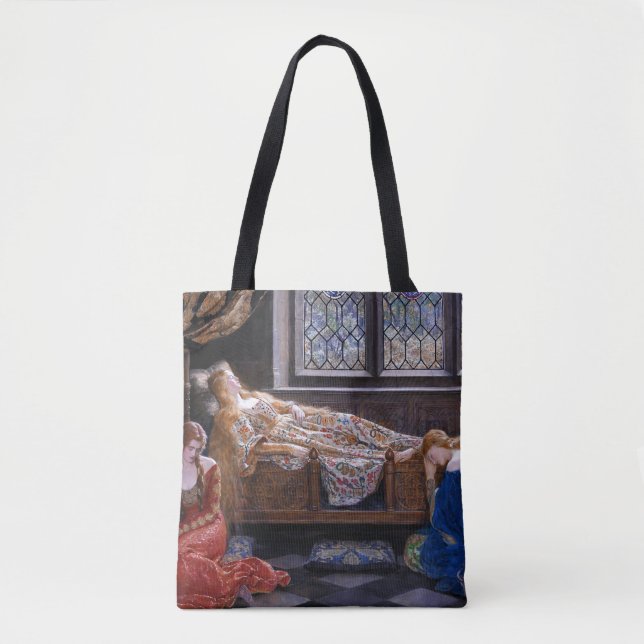 Dornröschen, c. 1921 von John Collier Tasche (Vorderseite)
