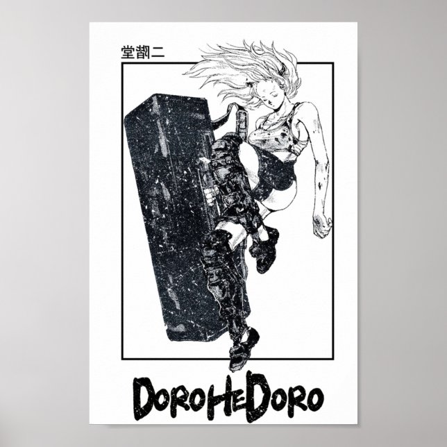 Dorohedoro Nikaido Design Poster (Vorne)