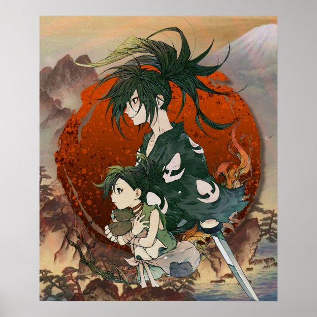 Dororo und hyakkimaru poster (Vorne)