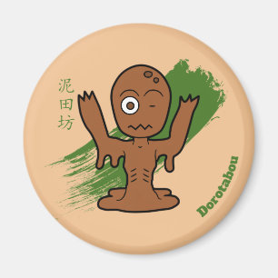 Dorotabo- japanischer Schlamm-Zombie Yokai Magnet