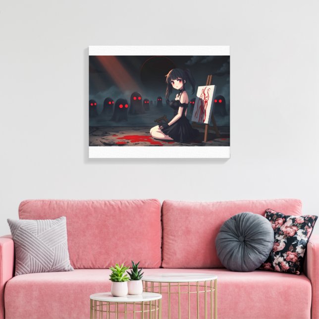 Dorothia, Herrin der Künste Leinwanddruck (Insitu (Wohnzimmer))