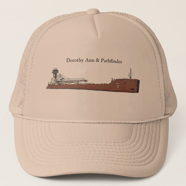 Dorothy Ann & Pathfinder LKW-Hut Truckerkappe (Vorderseite)