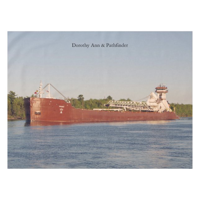 Dorothy Ann & Pathfinder tablecloth Tischdecke (Vorderseite (Horizontal))