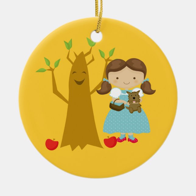 Dorothy neben Talking Tree Christmas Ornament (Vorne)