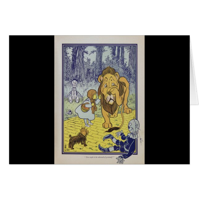 Dorothy und der feige Löwe von Zauberer von Oz (Vorderseite (Horizontal))