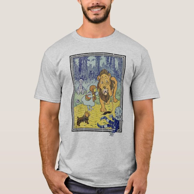 Dorothy und ihre Freunde vom Zauberer Oz T-Shirt (Vorderseite)