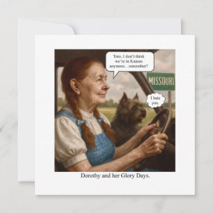 Dorothy und ihre Glanzzeiten Einladung
