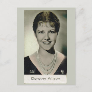 Dorothy Wilson Postkarte
