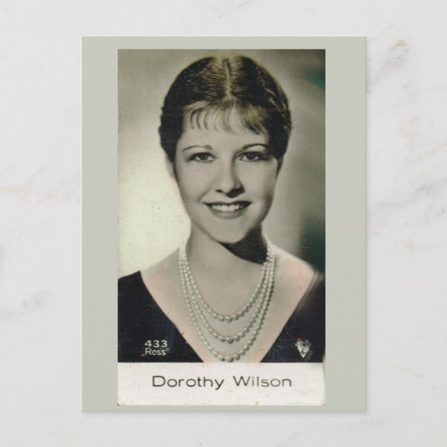 Dorothy Wilson Postkarte (Vorderseite)