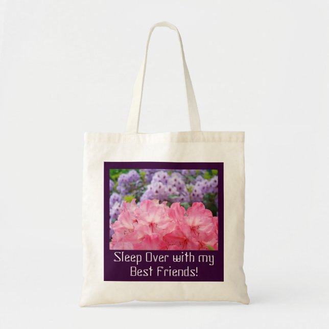 Dors avec mes meilleurs amis ! Fleurs sacs fourre- (Devant)