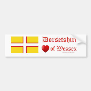 Dorset-Flagge Autoaufkleber