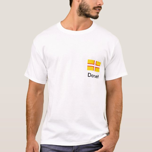 Dorset-Flaggen-T - Shirt (Vorderseite)