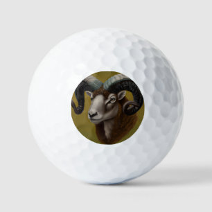 Dorset Horn Ram Golfball