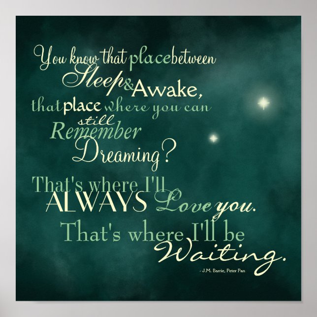 Dort werde ich Gewartet Poster. Poster (Vorne)