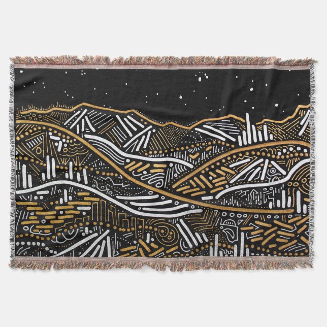 Dort Wurfs-Decke Decke (Vorderseite)