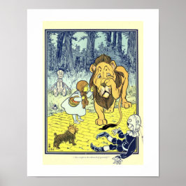 Dorthey, Vogelscheuche und Blechmann treffen den Poster