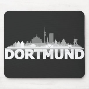Dortmund City Skyline Mousepad