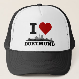 Dortmund City Skyline - sonstige Geschenkideen Truckerkappe