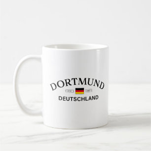 Dortmund Deutschland Koordinaten Deutsch Kaffeetasse