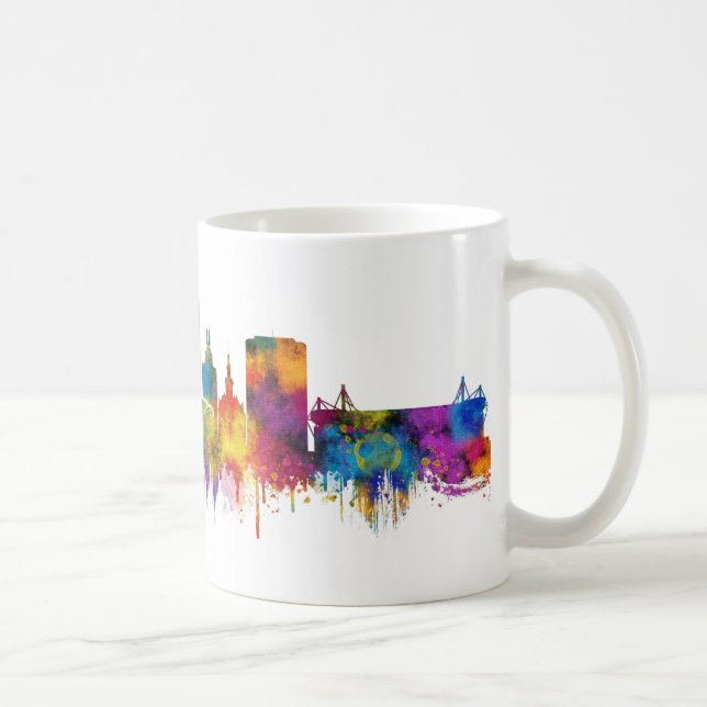 Dortmund Deutschland Skyline Kaffeetasse (Rechts)