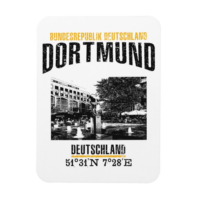Dortmund Magnet (Vertikal)