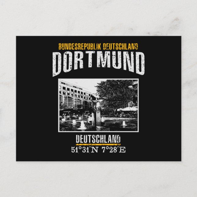 Dortmund Postkarte (Vorderseite)