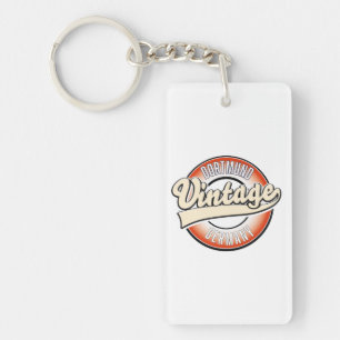 Dortmund Vintage Style Logo Schlüsselanhänger