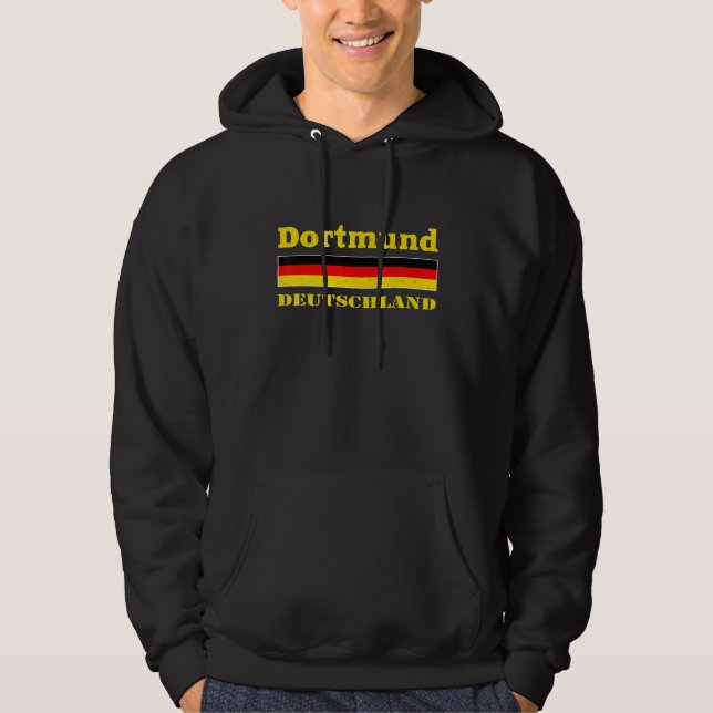 Dortmund Westfalen Deutschland - Dialekt Souvenir_ Hoodie (Vorderseite)
