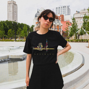 Dortmunder farbige Silhouette T-Shirt