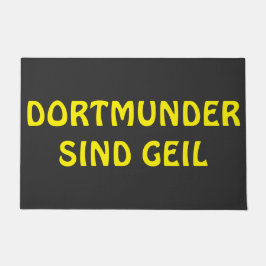 Dortmunder sind geil Design Fußmatte