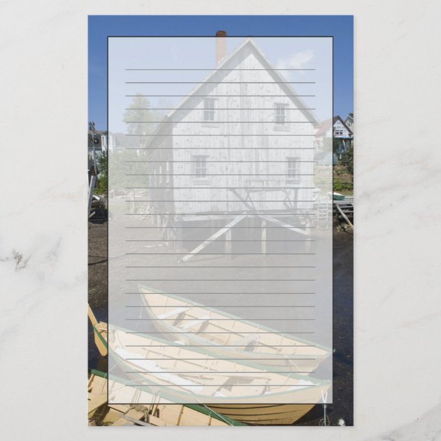 Dory builder,Lunenburg, Nova Scotia, Kanada Briefpapier (Vorderseite)